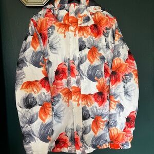 NorthFace Floral Ski Jacket